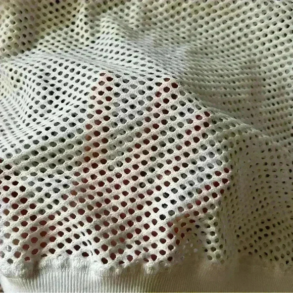 Karen Kane Mesh Crewneck Swim Coverup Top Womens L - Picture 5 of 8